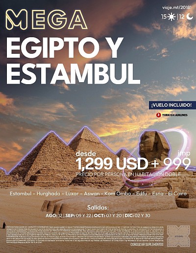 MEGA EGIPTO Y ESTAMBUL